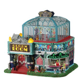 Lemax Spooky Town Sights and Sounds Lemax Spooky Town - The Gloom Room Club, With 4.5V Adaptor